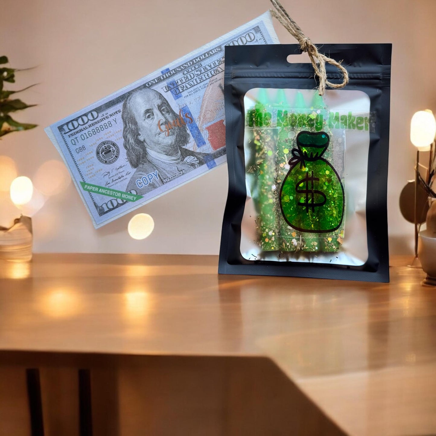 Money Maker Prosperity Abundance Candles Set of 4 Ready For Your Altar