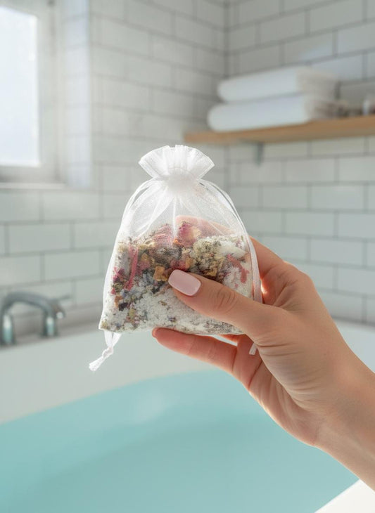 Self-Love Ritual Bath Soak – Rose, Himalayan Salt & Herbs