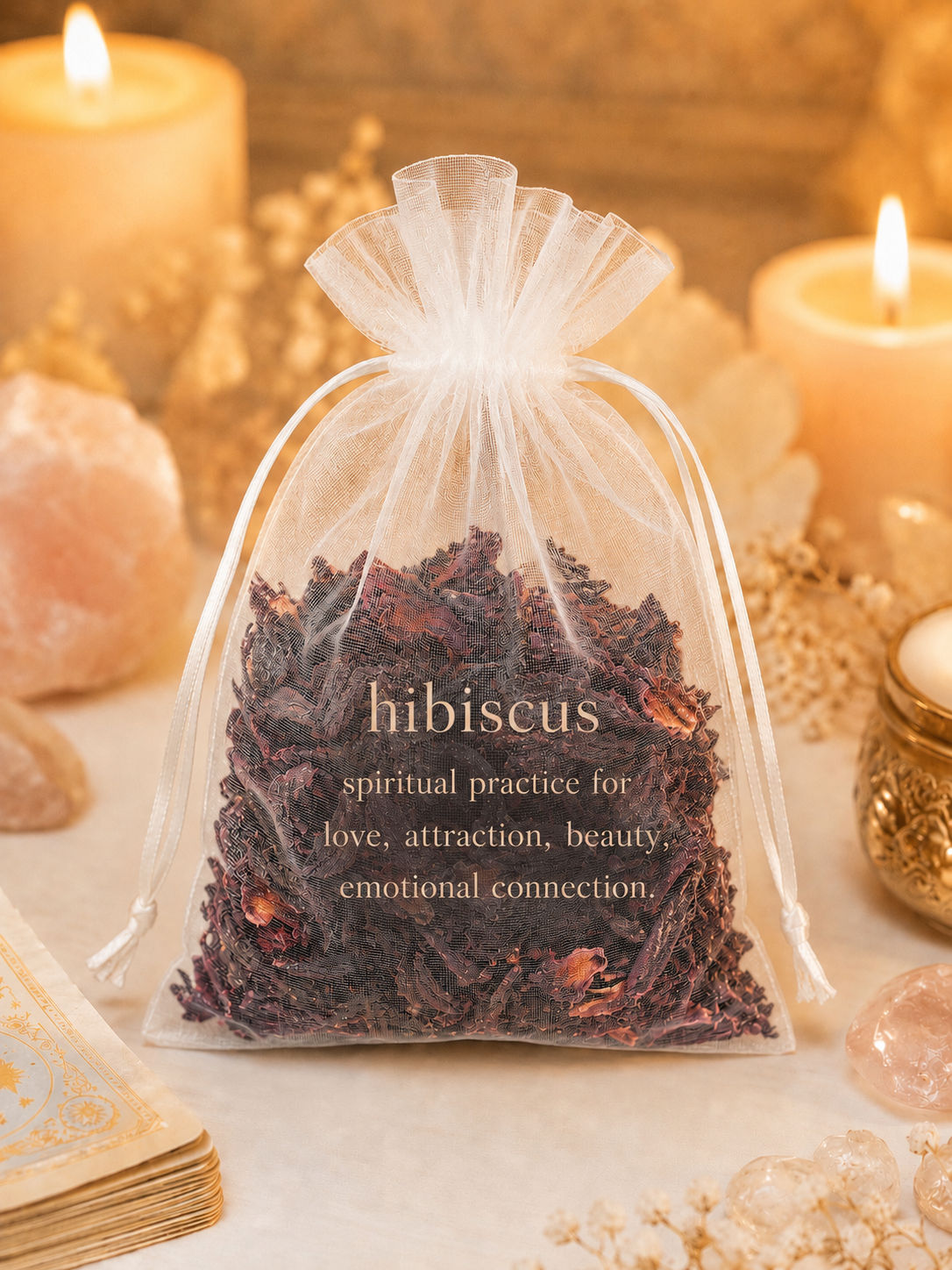 Hibiscus Spiritual Ritual Herb | Love, Passion & Attraction | Dried Hibiscus