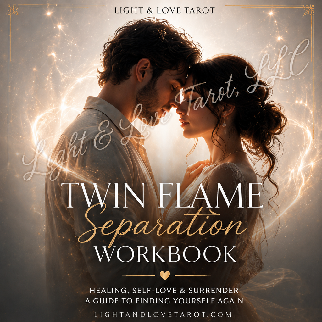 Twin Flame Separation Workbook | Healing, Self-Love & Surrender