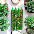Money Maker Prosperity Abundance Candles Set of 4 Ready For Your Altar