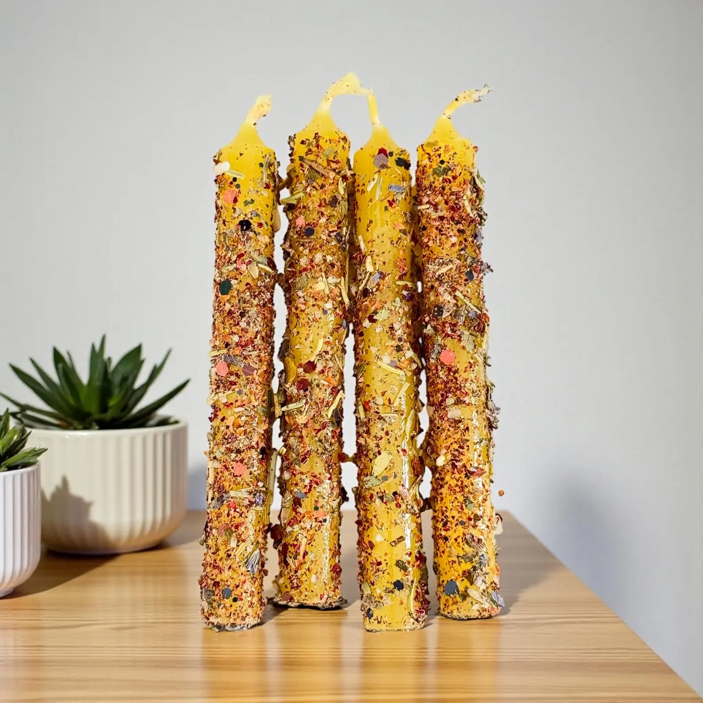 Open Road & Obstacle-Breaker Ritual Candles — Set of 4 Dressed Candles for Clearing Blockages, Spiritual Path Opening, Hoodoo